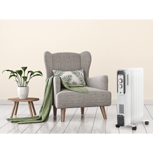 Масляный радиатор Ballu BOH/CB-09W в интерьере