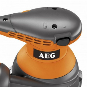 Вид сверху шлифмашины AEG Powertools EX 125 ES 4935416100
