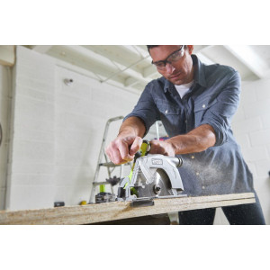 Циркулярная пила Ryobi R18CS-0 5133002338 (без АКБ) с блокировкой пуска