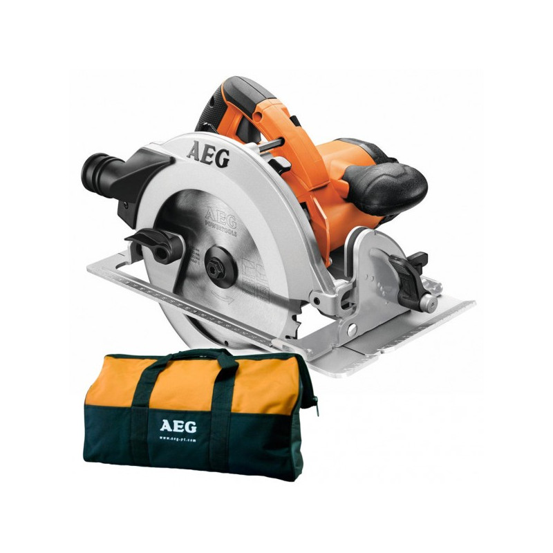 Циркулярная пила AEG Powertools KS 66-2 4935446675 с сумкой