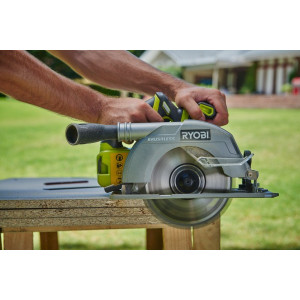 Циркулярная пила Ryobi R18CS7-0 5133002890 (без АКБ) с бесщеточным двигателем
