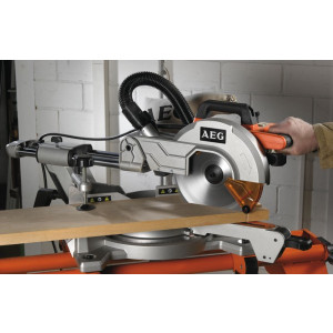 Торцовочная пила AEG Powertools PS 254 L 4935440670 - распил под углом