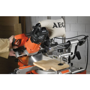 Торцовочная пила AEG Powertools PS 254 L 4935440670 с пылесборником