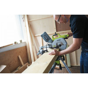 Торцовочная пила Ryobi EMS216L 5133001197 с упором