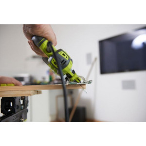 Электролобзик Ryobi RJS1050-K 5133002219 сзади сбоку