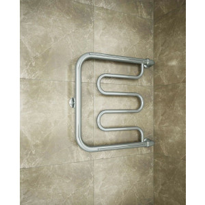 Полотенцесушитель Ростела Фокстрот 500x600 БП (1") с полочкой на стене