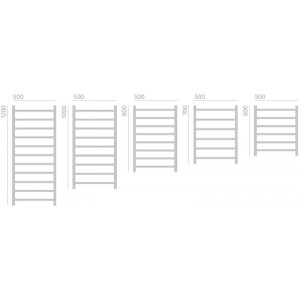 Полотенцесушитель Ростела Виктория 500х600/5 БП (1")