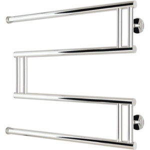 Полотенцесушитель Ростела Твист 500x500 БП (1") сбоку