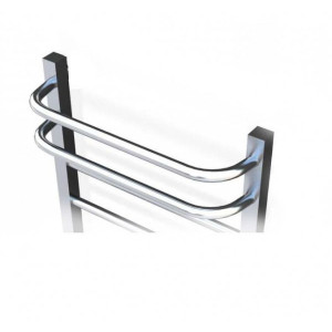 Полотенцесушитель Ростела Дуэт Квадрат 500x800/7 НП (1/2") сверху