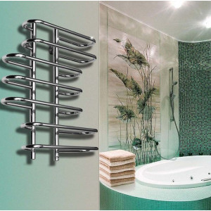 Полотенцесушитель Ростела Аккорд 650х700/7 НП (1") на стене