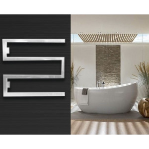 Полотенцесушитель Ростела Диез 500x800 БП (1/2") на стене