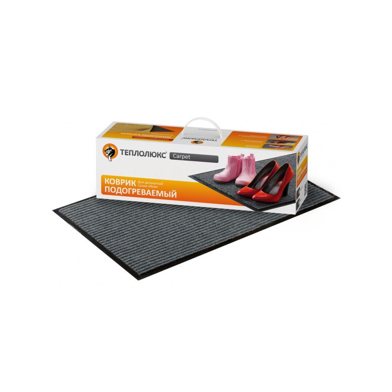 Греющий коврик Теплолюкс Carpet 80х50 серый коробка