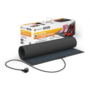 Греющий коврик Теплолюкс Carpet 80х50 серый с коробкой