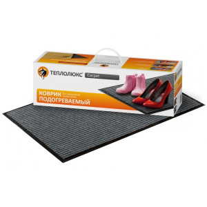 Греющий коврик Теплолюкс Carpet 80х50 серый коробка