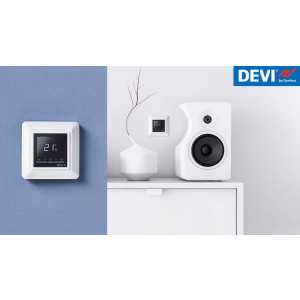 Терморегулятор DEVI DEVIreg Opti в интерьере