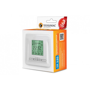 Коробка от терморегулятора Теплолюкс TP 520