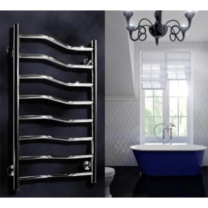 Полотенцесушитель Ростела Мелодия 500x800/8 НП (1") на стене