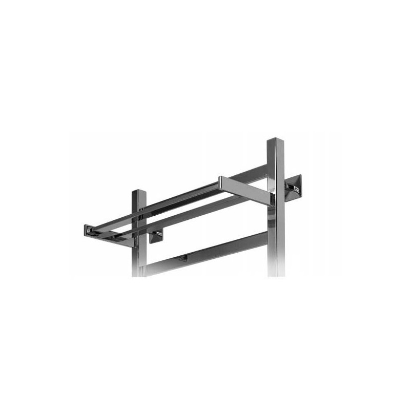 Полотенцесушитель Ростела Квадро V 30+ 500x1000/11 НП (1/2") с полочкой сверху