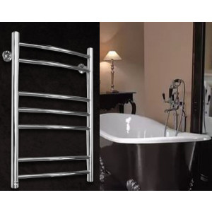 Полотенцесушитель Ростела Свирель D 500х700/7 НП (1") на стене