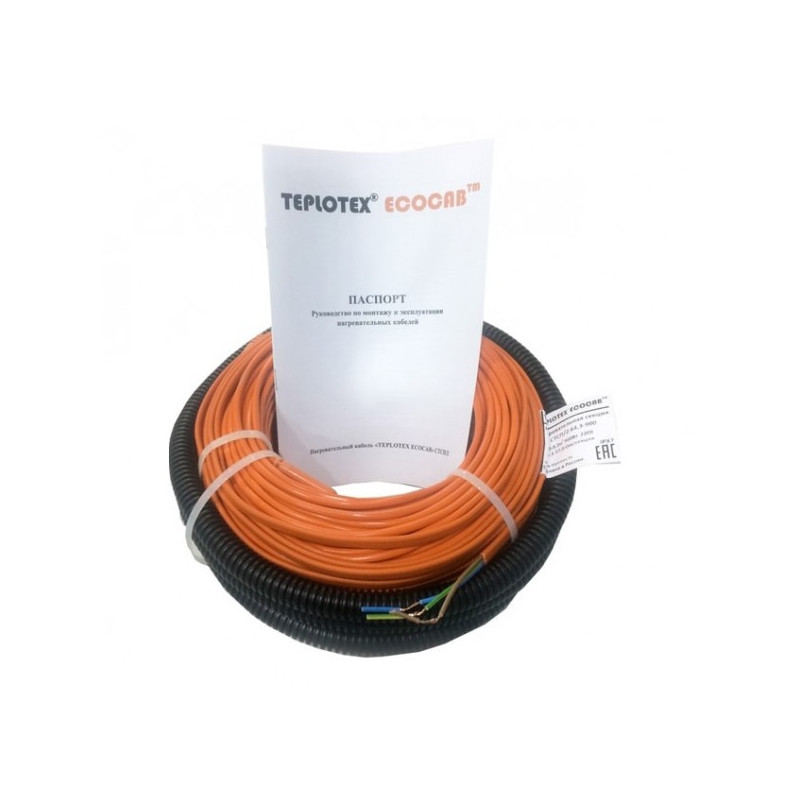 Нагревательный кабель Teplotex EcoCab 14W 143 м 2000 Вт
