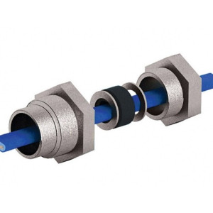 Саморегулирующийся кабель "Теплолюкс" Freezstop Inside-10-20 в разрезе