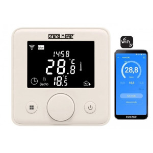 Терморегулятор Grand Meyer Mondial Series W330 Wi-Fi бежевый