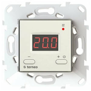 Терморегулятор Terneo St бежевый - общий вид