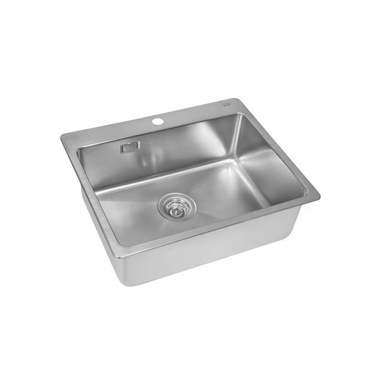 Кухонная мойка ZorG ZRE 6050 вид сбоку