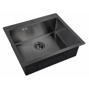 Кухонная мойка ZorG PVD 5951 графит 3 мм