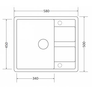 Кухонная мойка ZorG Apollo слоновая кость