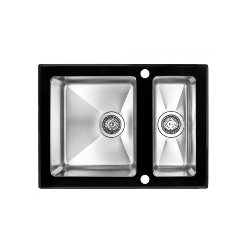 Кухонная мойка ZorG GS 6750-2 черная