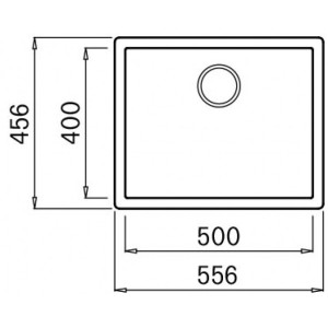 Размеры мойки Elleci Zen 105 K97 Light Grey