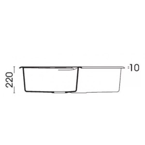 Кухонная мойка Elleci Master Corner M70 Ghisa