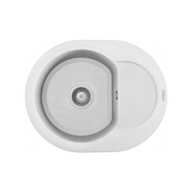 Кухонная мойка Elleci Easy Round 600 G68 Bianco