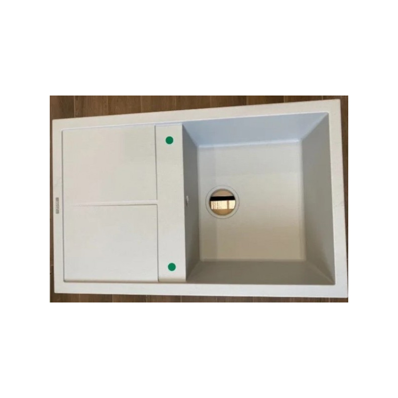 Кухонная мойка Elleci Unico 300 G62 Bianco Antico - общий вид