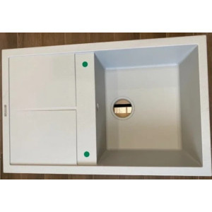 Кухонная мойка Elleci Unico 300 G62 Bianco Antico - общий вид