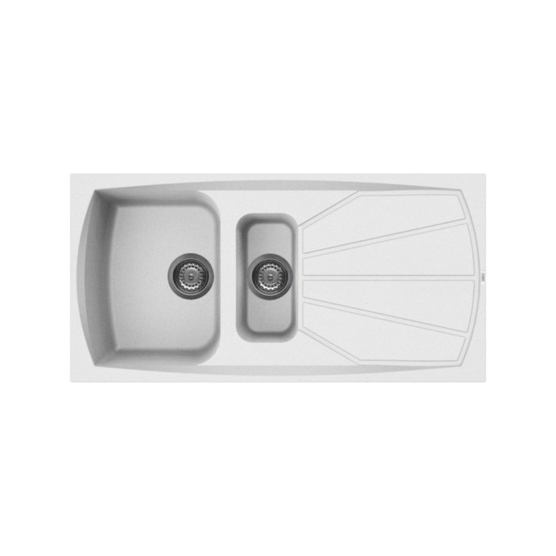 Кухонная мойка Elleci Living 475 G68 Bianco