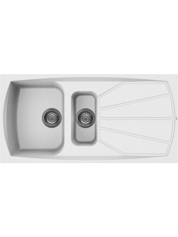 Кухонная мойка Elleci Living 475 G68 Bianco