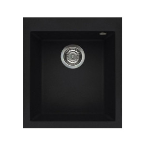 Кухонная мойка Elleci Quadra 200 K86 Black - вид аши