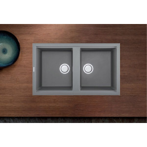 Кухонная мойка Elleci Best 450 K97 Light Grey - общий вид