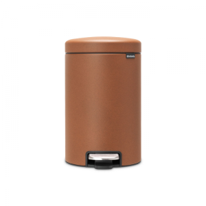 Мусорное ведро Brabantia Pedal Bin NewIcon 12 л минерально-коричный