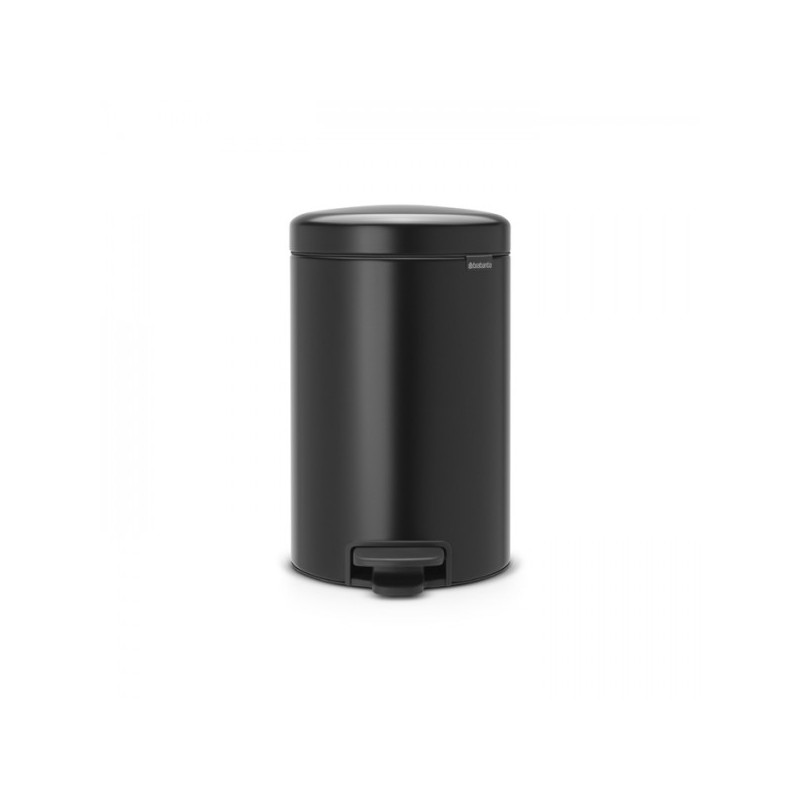 Мусорное ведро Brabantia Pedal Bin NewIcon 12 л черный матовый