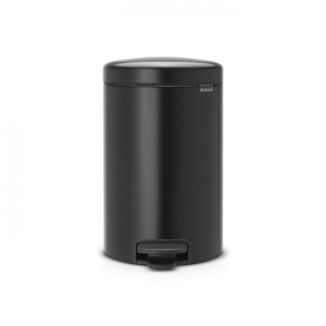 Мусорное ведро Brabantia Pedal Bin NewIcon 12 л черный матовый