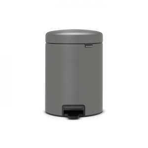 Мусорное ведро Brabantia Pedal Bin NewIcon 5 л минерально-серый