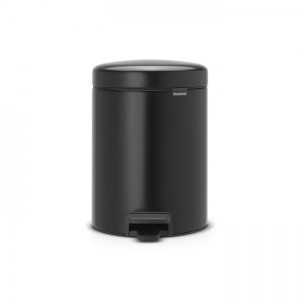 Мусорное ведро Brabantia Pedal Bin NewIcon 5 л черный матовый