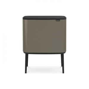 Мусорное ведро Brabantia Bo Touch Bin 36 л платиновый