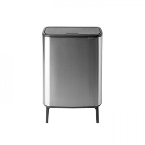 Мусорное ведро Brabantia Bo Touch Bin Hi 60 л стальной матовый