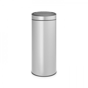 Мусорное ведро Brabantia Touch Bin New 30 л серый металлик