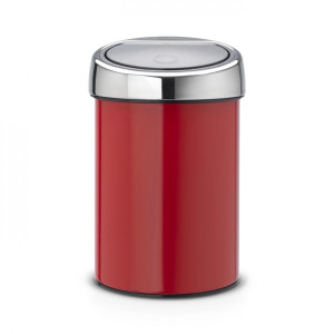 Мусорное ведро Brabantia Touch Bin 3 л пламенно-красный
