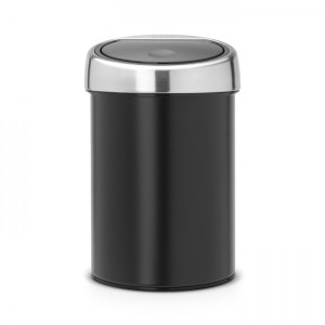 Мусорное ведро Brabantia Touch Bin 3 л черный матовый